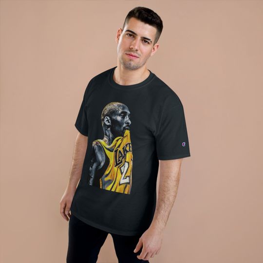 Kobe Bryant Black Mamba T-Shirt, Gift for Kobe Fans, Champion T-Shirt