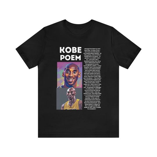 Kobe Bryant Funny T-Shirt, Humorous T-Shirt, Quote Saying T-shirt