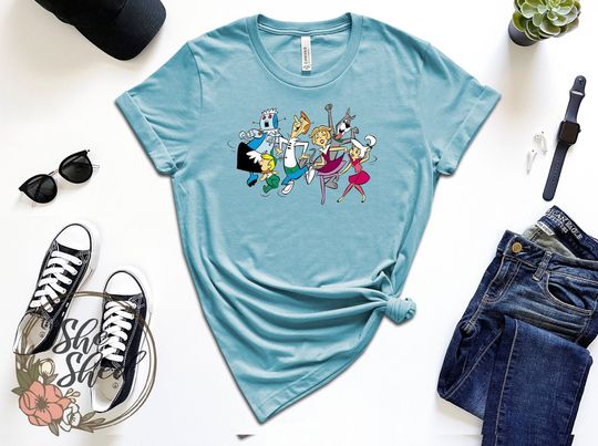 The Jetsons Made in 80s Cartoon Unisex Tee