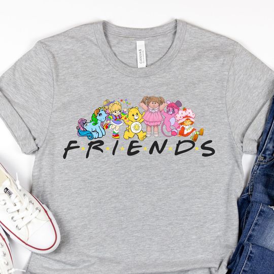 Friends The Jetsons Made in 80s Cartoon Unisex Tee