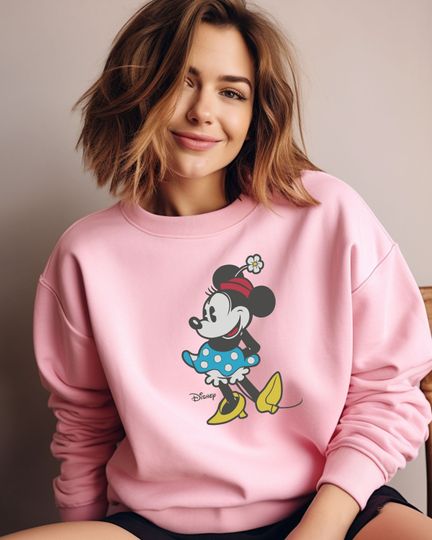 Disney Classic Minnie Mouse Pose Sweatshirt