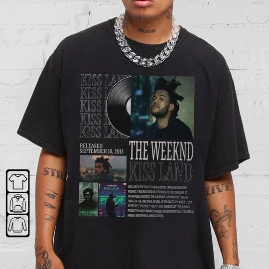 Weeknds Vintage Bootleg Music Shirt