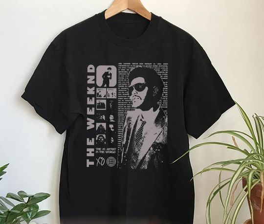 Discover Vintage Weeknds T-shirt, Weeknds T-shirt