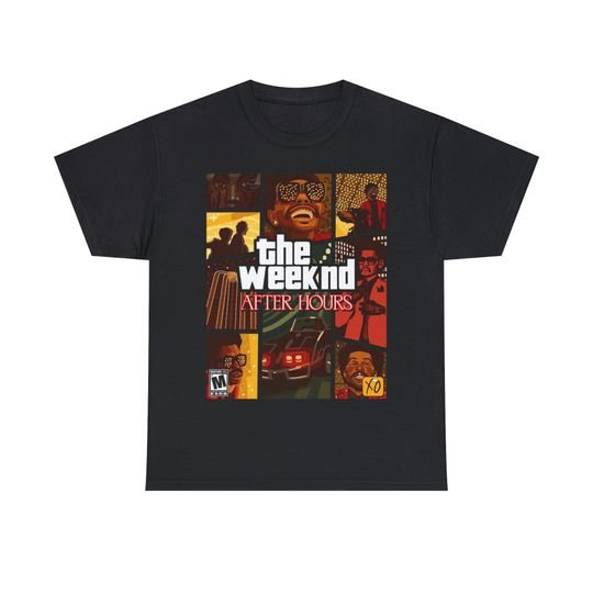 Discover Weeknds T-SHIRT, Starboy Concert Album Tour