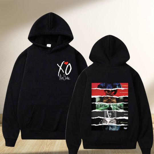 Discover Inspired by The Weekend Oversized, unisex hoodie