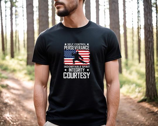 Discover American Flag, Taekwondo Gifts, Tae Kwon Do Shirt, Us Flag, Taekwondo T Shirt, Martial Arts Gifts, Martial Arts, Dad Gift