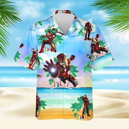 Iron Man Hawaiian Shirt For Men And Women