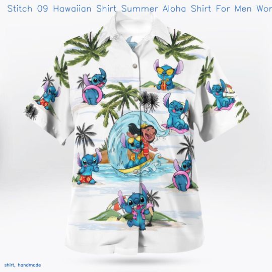 Stitch 09 Hawaiian Shirt Summer Aloha Shirt