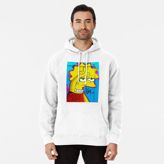 Discover Bart Simpson unisex hoodie, Simpson Cartoon Graphic Hoodie