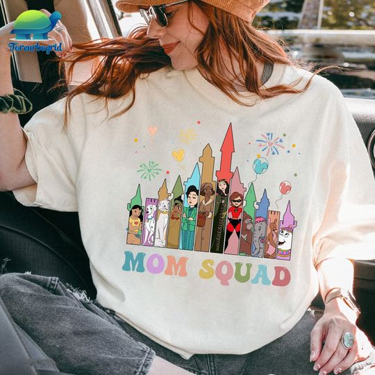 Discover Disney Magic Castle Mom Squad Sweatshirt
