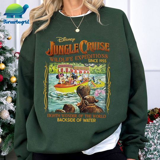 Discover Disney Jungle Cruise Disneytrip Wildlife Sweatshirt