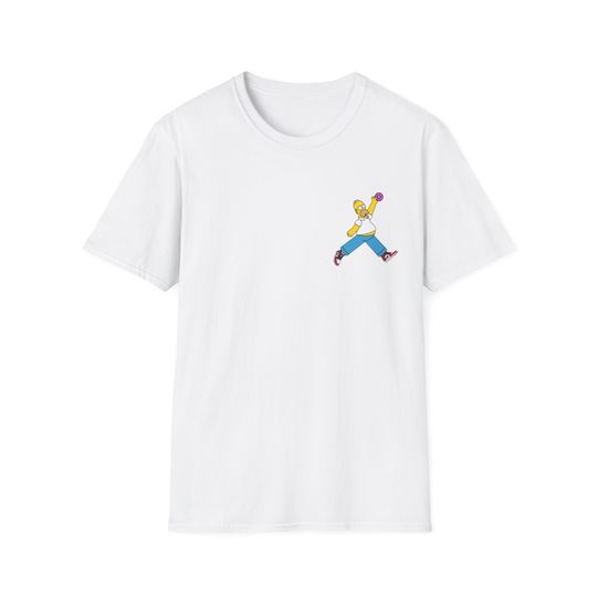 Air Homer Funny Simpsons Graphic Unisex Tee