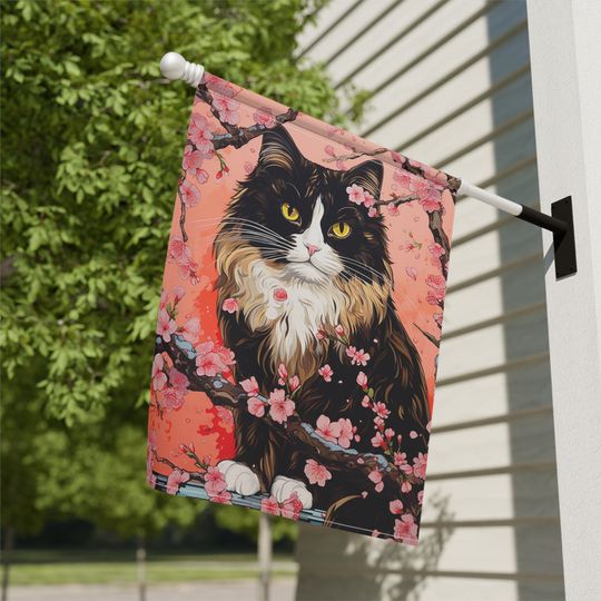 Discover Cat House Flag, Animal House Flag