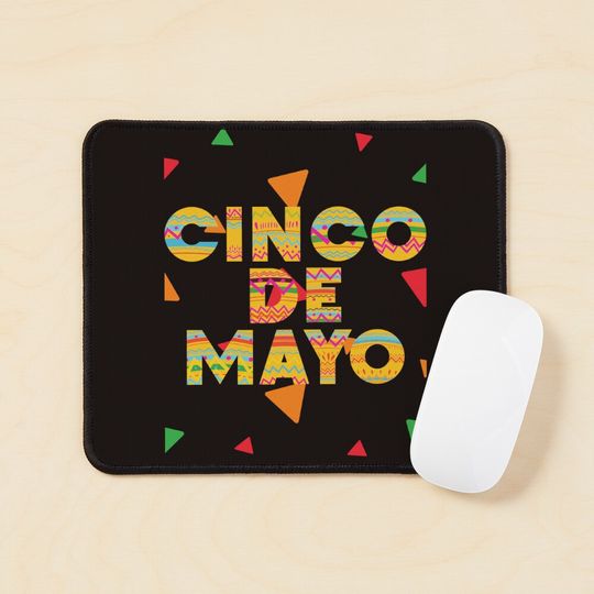 Cinco De Mayo Mouse Pad, Mexican Party