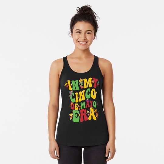 Discover In My Cinco De Mayo Era Groovy Cinco De Mayo 2024 Tank Top