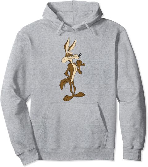 Looney Tunes Wile E. Coyote Confident Stance Pullover Hoodie