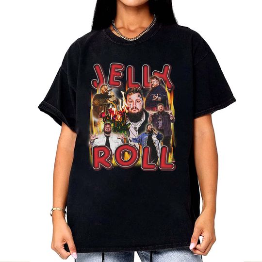 Discover Vintage Jelly Roll Shirt, Retro Jelly Roll Fan Shirt, Jelly Roll Bootleg Shirt