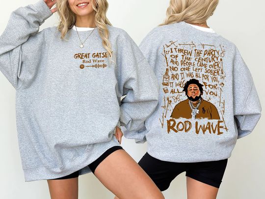 Rod Wave Nostalgia, Rod Wave, Nostalgia 90s Rap Music Sweatshirt
