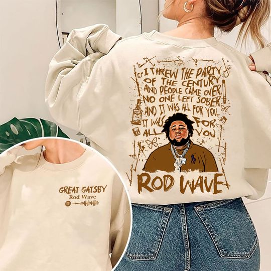 Rod Wave Nostalgia, Rod Wave, Nostalgia 90s Rap Music Sweatshirt