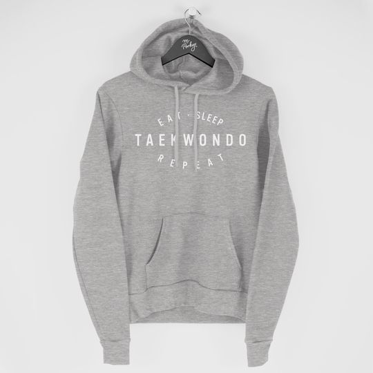Discover Taekwondo Hoodie, Taekwondo Gift, Eat Sleep Taekwondo Hoodie,