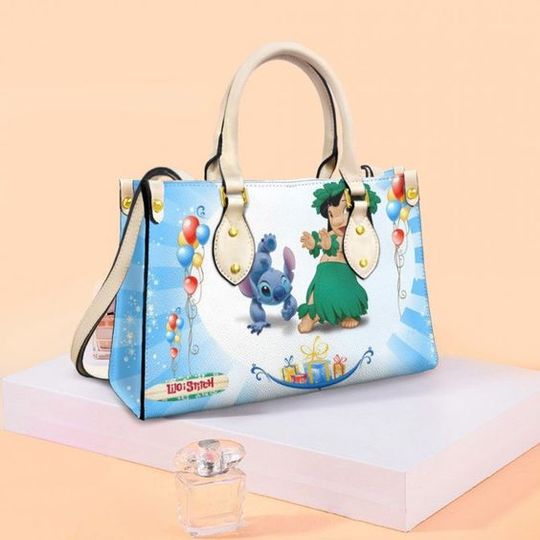 Disney Lilo And Stitch Dancing Leather Bag