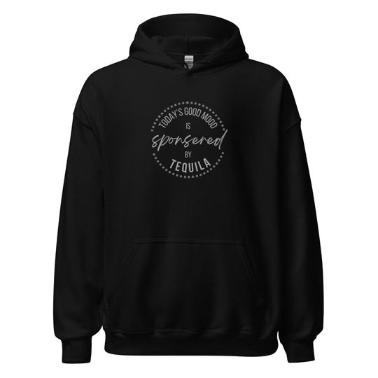 Discover Cinco de Mayo Hoodie, Good Mood Sponsored by Tequila Hoodie, Party Hoodie, Fun Hoodie