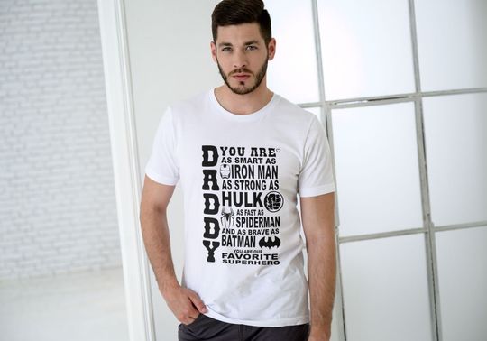 Discover Daddy Superhero T-Shirt