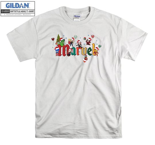 Marvel Christmas Superhero Avenger T-shirt Hoodie