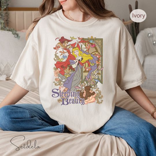 Sleeping Beauty Shirt, Aurora Princess Shirt