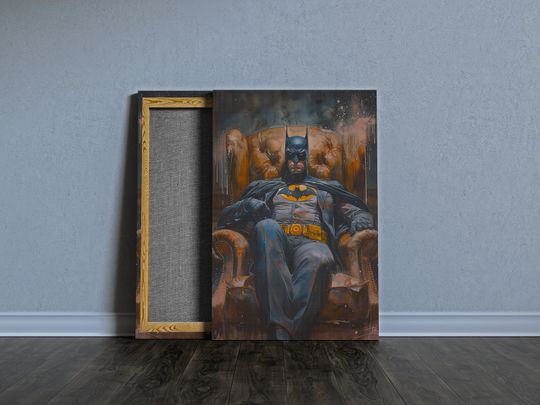 The Batman Poster -The Dark Knight - Batman Beyond Office Wall Art, Dad gift ,Poster for boys, Superhero Prints