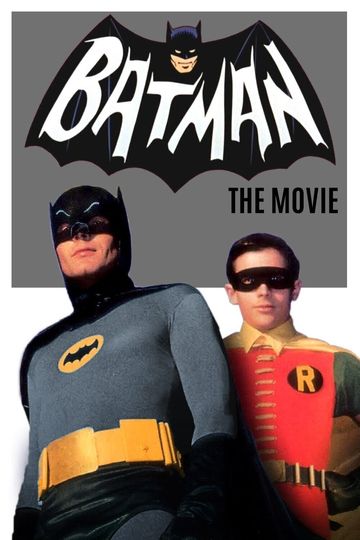 1966 Batman The Movie Poster Print Adam West Wayne DC Comics Gotham City