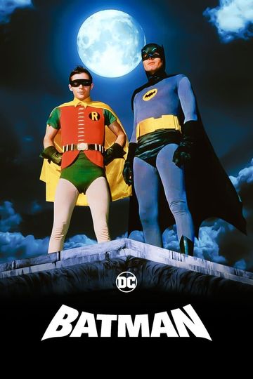 1966 Batman The Movie Poster Print Adam West Wayne DC Comics Gotham City