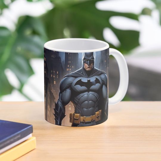 Batman Coffee Mug, Hero mug, Batman merch