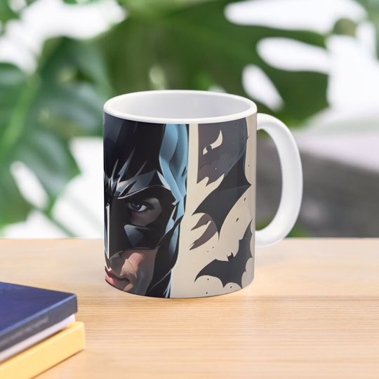 Batman Coffee Mug, Hero mug, Batman merch