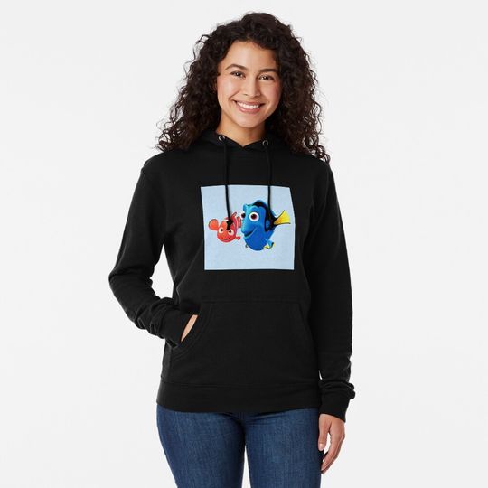 Finding nemo.  	 Lightweight Hoodie