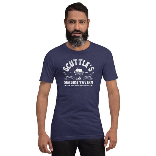 Scuttle's Seaside Tavern, Unisex t-shirt, Drinking Around the World