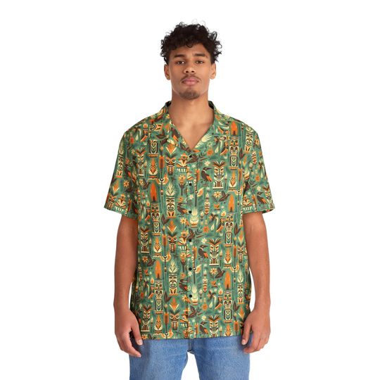 Island Whispers || Disney Enchanted Tiki Room Men's Hawaiian Shirt