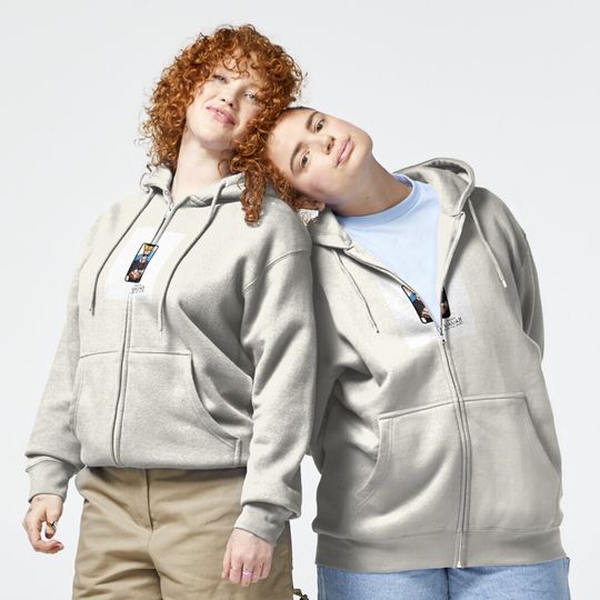 Johnny Bravo Unisex Zipped Hoodie