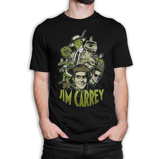 Discover Jim Carrey Movie Characters T-Shirt, Men's and Women's Sizes (drsh-173)