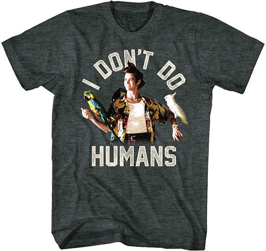 Discover Ace Ventura Pet Detective I Don't DO Humans Men's T Shirt Jim Carrey Parrots