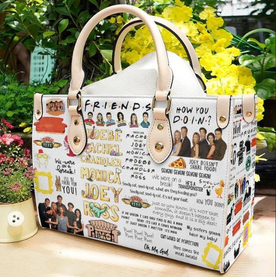 Friends TV Series women leather hand bag