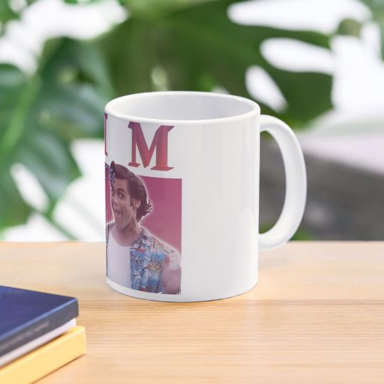 JIM CARREY 90's VINTAGE HOMAGE STYLE GRAPHIC TEE Coffee Mug