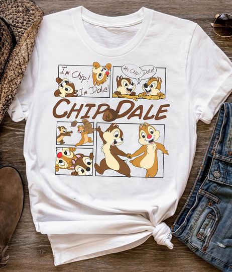 Chip And Dale Shirt, Double Trouble T-shirt, Disney Couple Tee Disney Trip Family Shirt, Disney World Group Shirt,