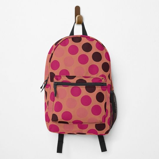 Sou's Polka Dot Pattern Backpack