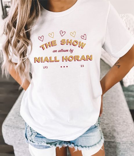 Niall Horan The Show Album Tshirt, Gift For Niall Lovers
