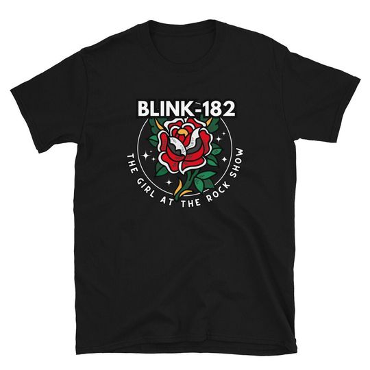 B182 Shirt, Girl at the Rock Show, Short-Sleeve Unisex T-Shirt, Concert Shirt
