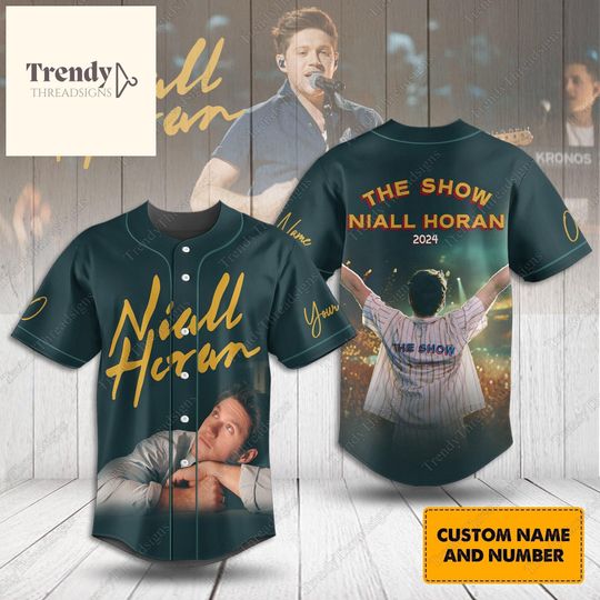 Personalized Niall Horan The Show 2024 Baseball Jersey