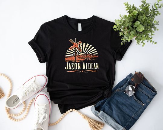 Jason Aldean Try That In A Small Town Highway Desperado T-shirt