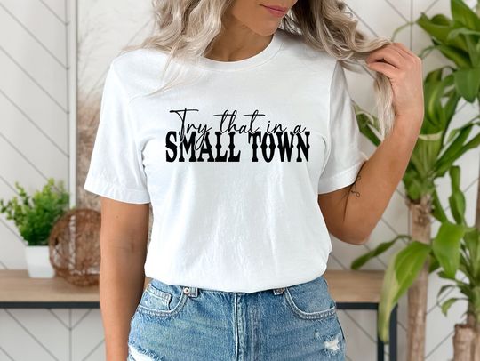 Jason Aldean Try That In A Small Town Highway Desperado T-shirt