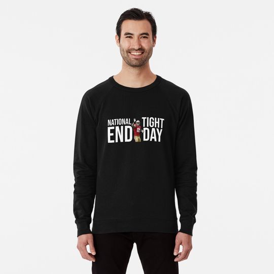 George Kittle National Tight End Day Lightweight Sweatshirt